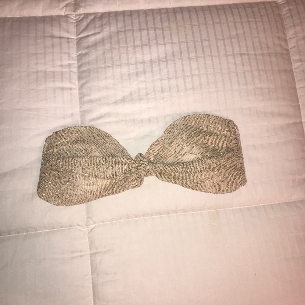 Beach Riot Gold Lace Bikini - Picture 5 of 8